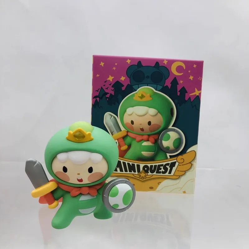 

Оригинальная серия Mini Quest и Mini Pets, слепая коробка, игрушки, модель подтверждения стиля, милая аниме-фигурка, детская праздничная подарочная коллекция