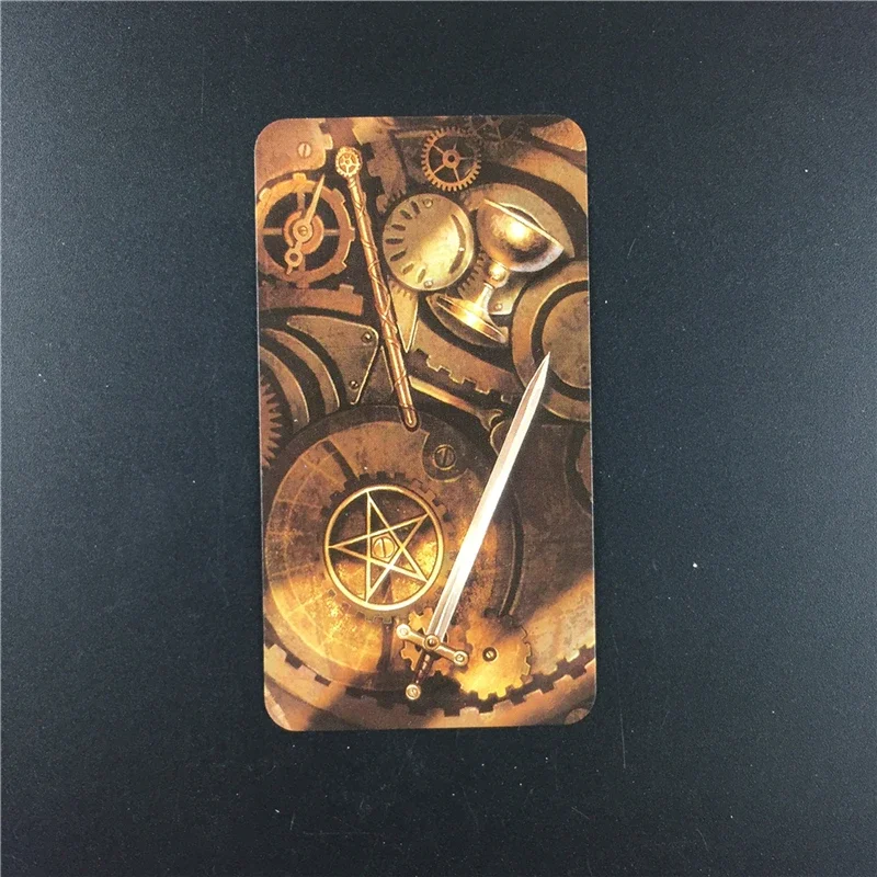 New The Steampunk Tarot Table Deck Board Game Card For Family Gathering Party Playing Game