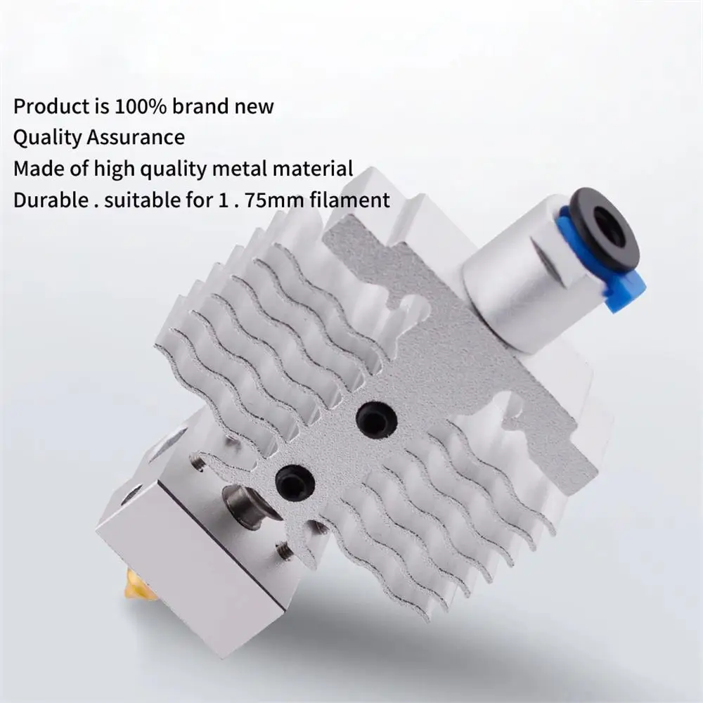 

3D Printer Hot End Kit for Ender-3 V2 Neo/Ender-3 Max Neo/ Ender-3 V2 Neo Hotend 24V 40W Thermistor with 0.4mm Nozzle