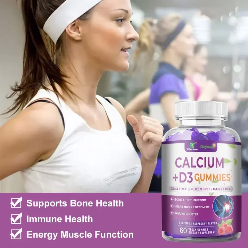 

1 bottle of Calcium+D3 gummies Ppomotes mood health food