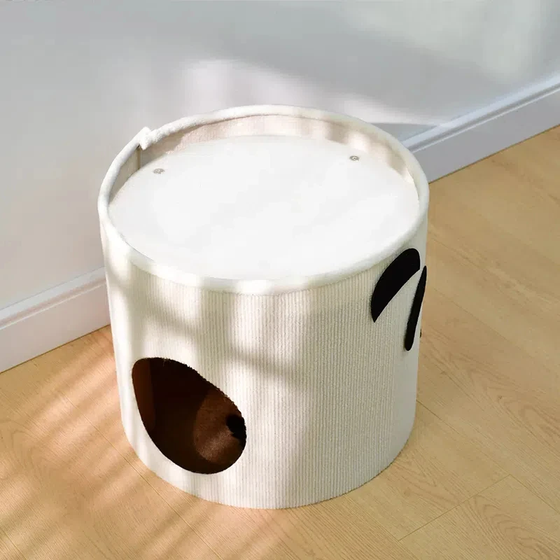 Cat House Soft Cat Bed Kitten Climbing Tower Large Kitten Condo Furniture Pet House