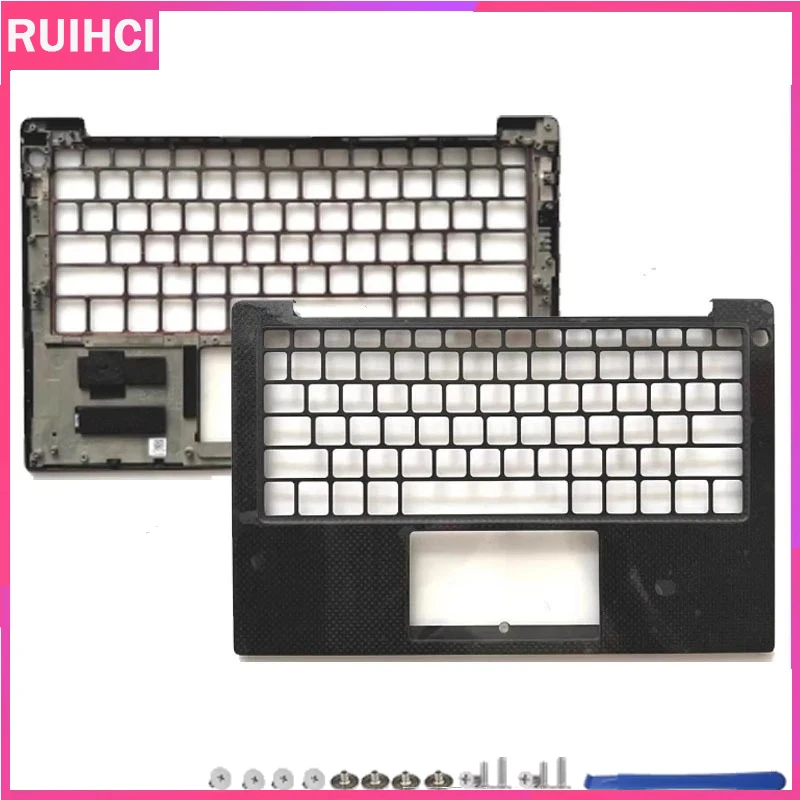 

New For DELL XPS 13 9370 9380 7390 Laptop Palmrest Top Upper Case Cover 0KPRW0 KPRW0
