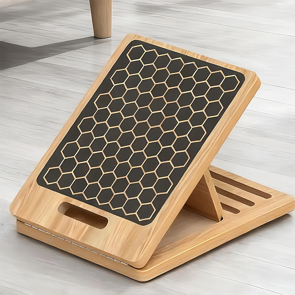 Wooden Slant Board For Calf Stretching Simple Installation Built To Last Compact And Elegant Pilates Board For Home 40*30*4.5