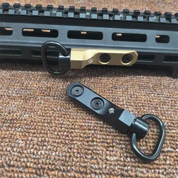 CNC Tactical KAC-Knight's Armament M-LOK QD Sling Mount, Low Profile with 1.25 QD sling