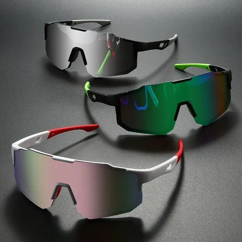 

3Pcs Cycling Glasses Sunglasses for Men Women Cycling Sun Glasses Goggles Outdoor Sport Sunglasses