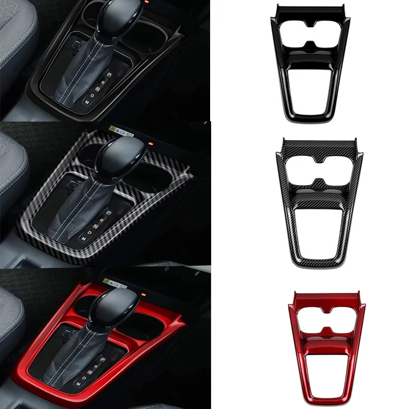 

For Suzuki Swift 2024 2025 ABS Carbon Fiber Center Console Gear Shift Panel Decoration Cover Trim Water Cup Holder Sticker