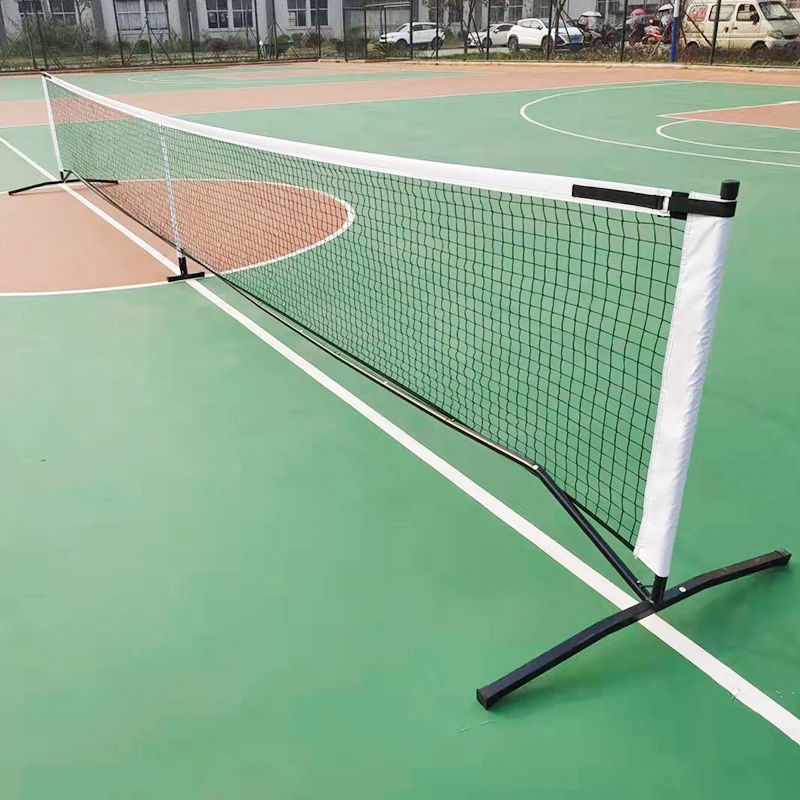 

Outdoor Sports Equipment Practice Foldable Steel Badminton Cricket Tennis Court Racket Pickleball Net