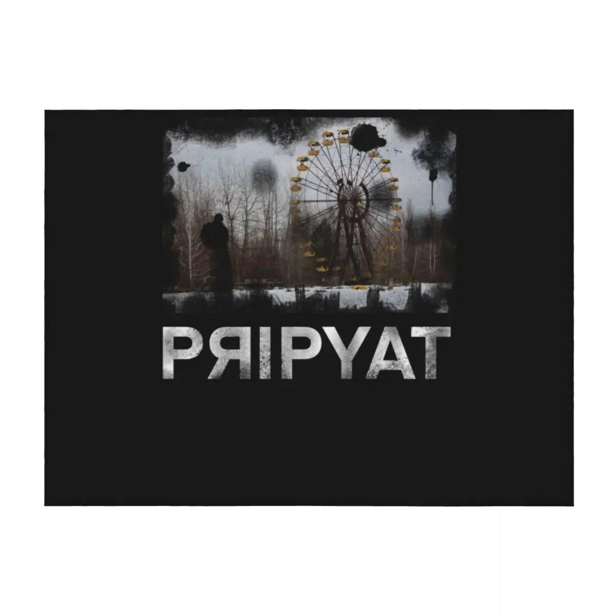 

Chernobyl Throw Blanket Picnic Flannel Heavy Plaid Blankets