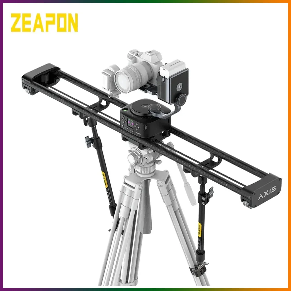 

Zeapon AXIS 120 Pro Multi-axis Motorized Slider For DSLR Camera Video Double Distance Portable Slider