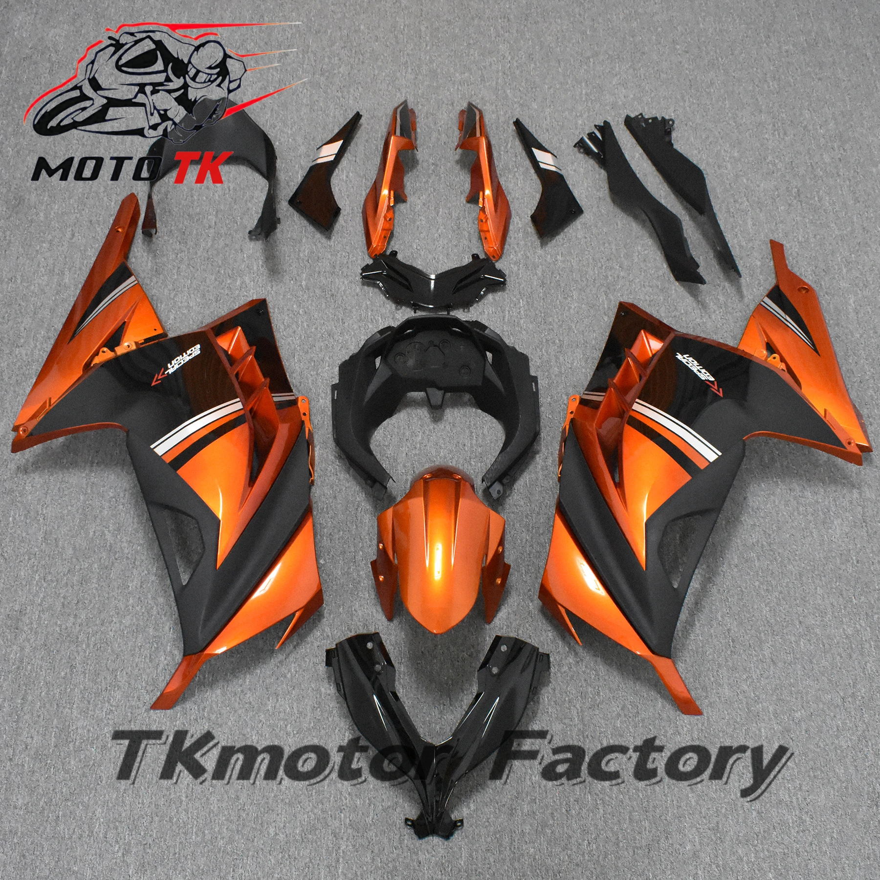 For Kawasaki Ninja300 ninja 300 EX300 2013 2014 2015 2016 2017 Tail fairing Rear Left and Right Side Fairing Panel Cowl