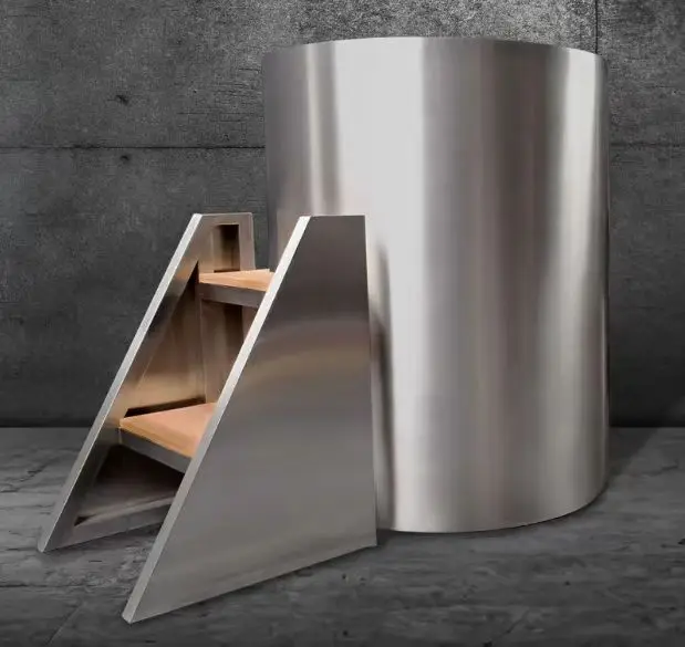 

Customized 304 Stainless Steel Cold Plunge Barrel Outdoor Using Ice Recovery Bathtub Match with 1HP Water Chiller