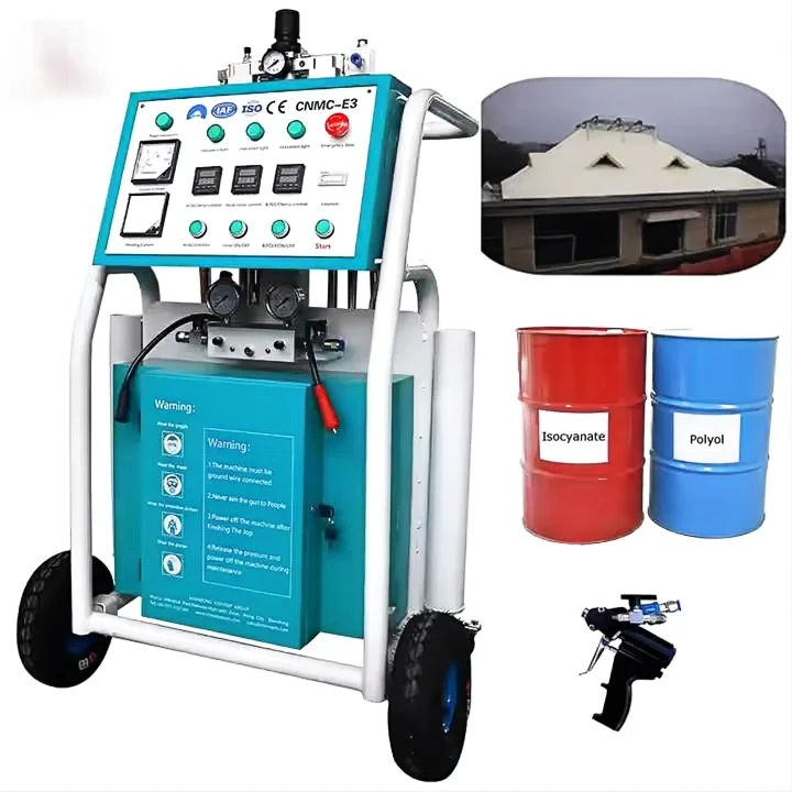 

220V/380V CNMC-E3 High Pressure Closed Cell Spraying Foam Machine CNMC-E3 For Wall Insulation And Roof Spray