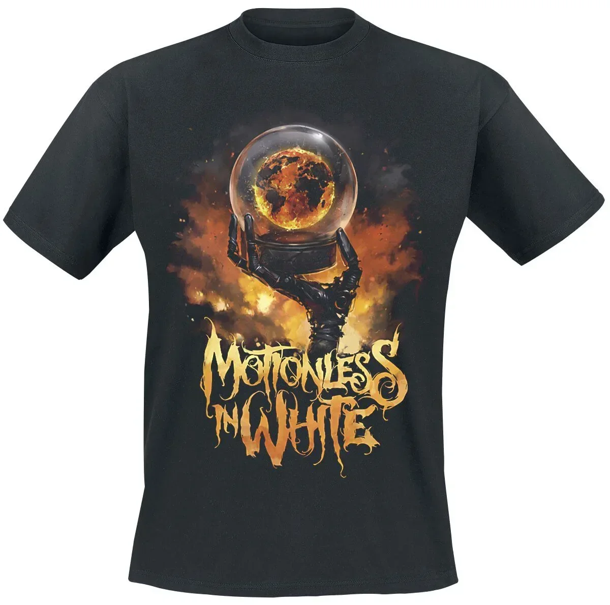 Motionless In White Scoring The End Of The World 2023 t-shirt YA369 mens designer clothes new in tops & tees Short Sleeve manga