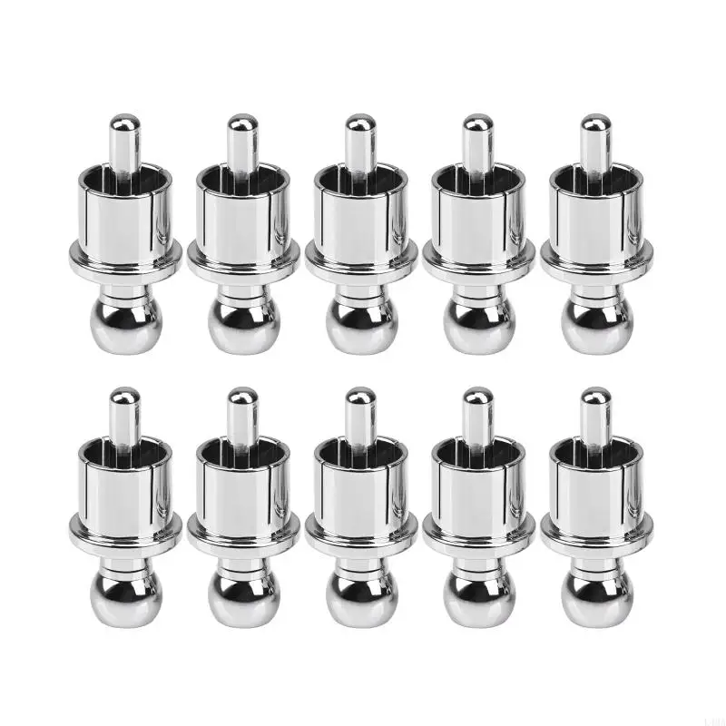 L4MA 10PCS RCA Plug Socket Protect Covers Noise Reducing Dust Proof Insulation