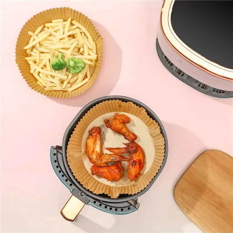 

Oilproof Air Fryer Paper Disposable Nonstick Kitchen Baking Mat Microwave Barbecue Pad Baking Paper Liner Accessories