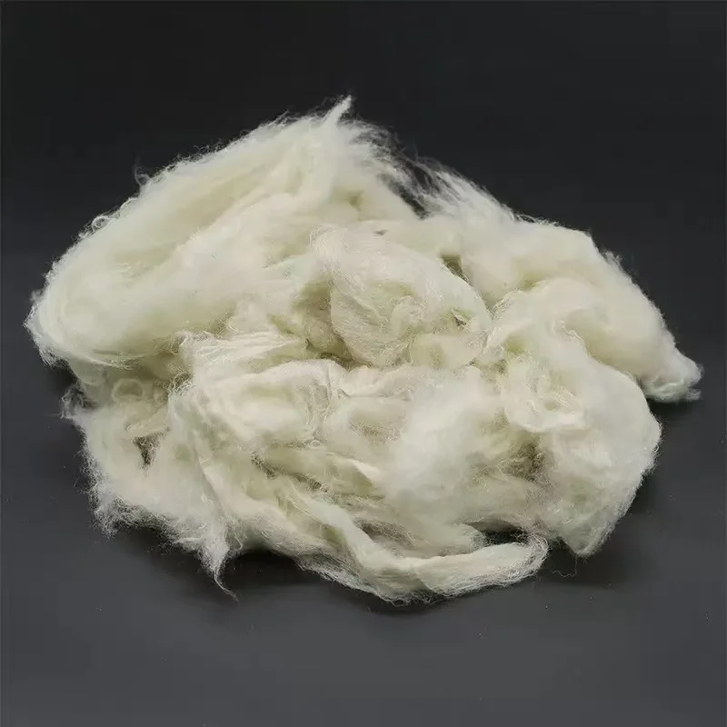 

Mulberry Short Silk Fiber for Quilt Clothing Filling Inner Layer