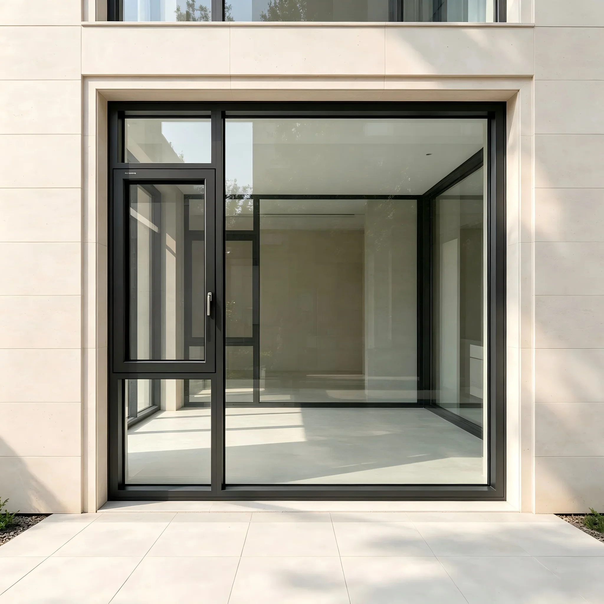 Multiple Styles Suitable for Home Use Hinged Window Rust Proof Treatment Aluminum Glass Windows Affordable Casement Windows