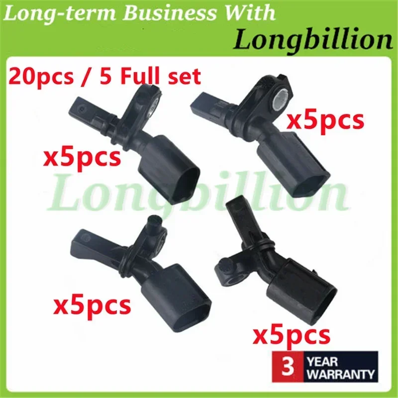 

20pcs/5sets WHT003860 WHT003861 WHT003862 WHT003863 ABS Wheel Speed Sensor for Audi A2 VW Volkswagen Polo 6R 9N New