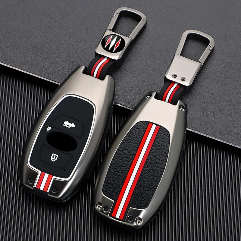 Zinc Alloy Car Remote Key Case Cover Shell Fob for Subaru Legacy XV Forester Outback BRZ SIT Interior Keychain  Accessories