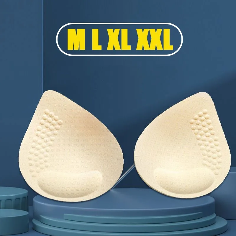 

Women Thicken Sponge Bra Pads Sexy Breast Insert Push Up Bra Enhancer Swimsuit Bikini Pad Removeable Foam Chest Accessories