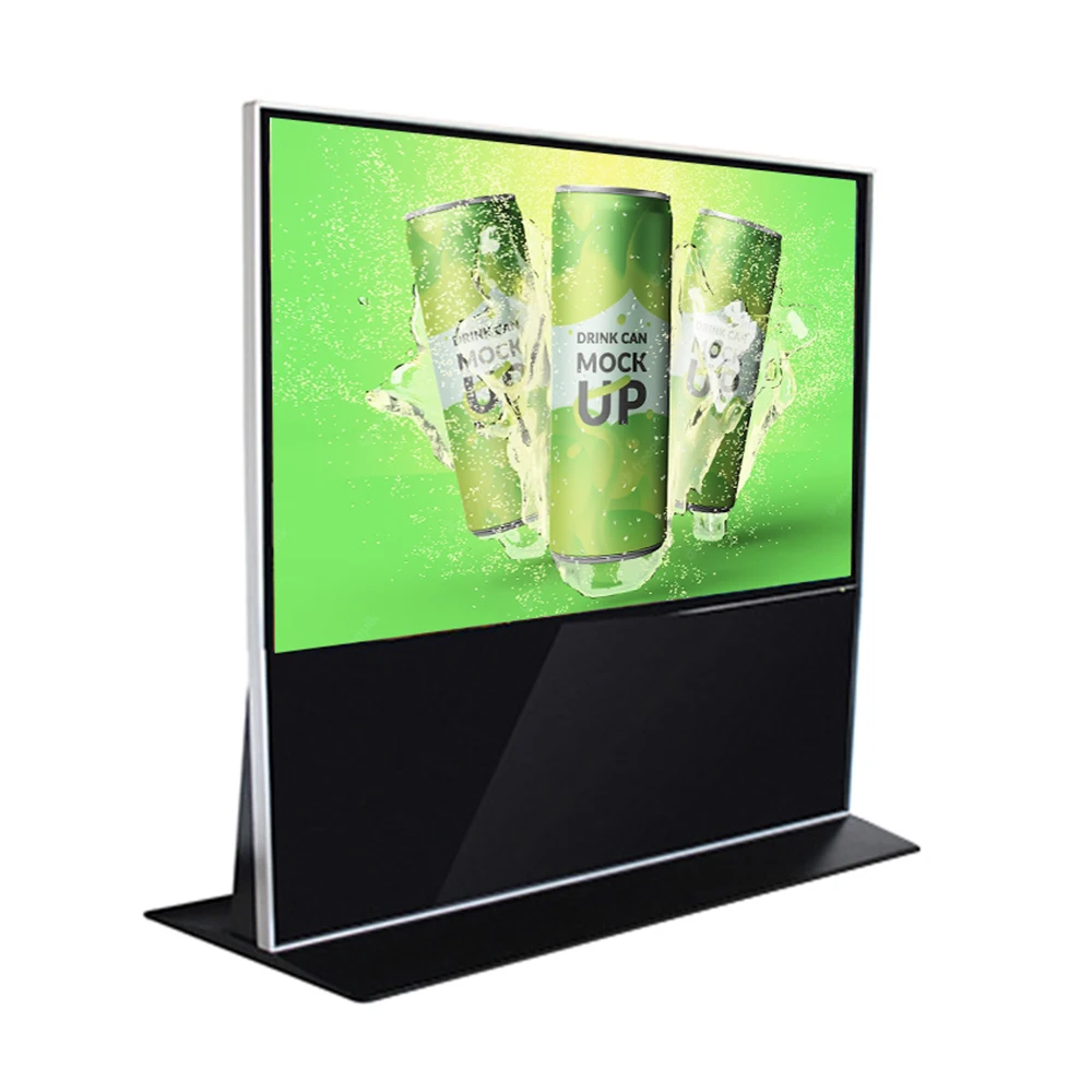 

55 inch Indoor Horizontal commercial display Vertical Stand Kiosk FHD Resolution Digital Signage Vertical Advertising Screen