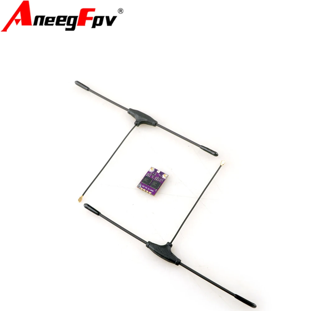 

HappyModel ES900 DUAL RX ELRS Diversity Receiver 915MHz / 868MHz Built-in TCXO for RC Airplane FPV Long Range Drone