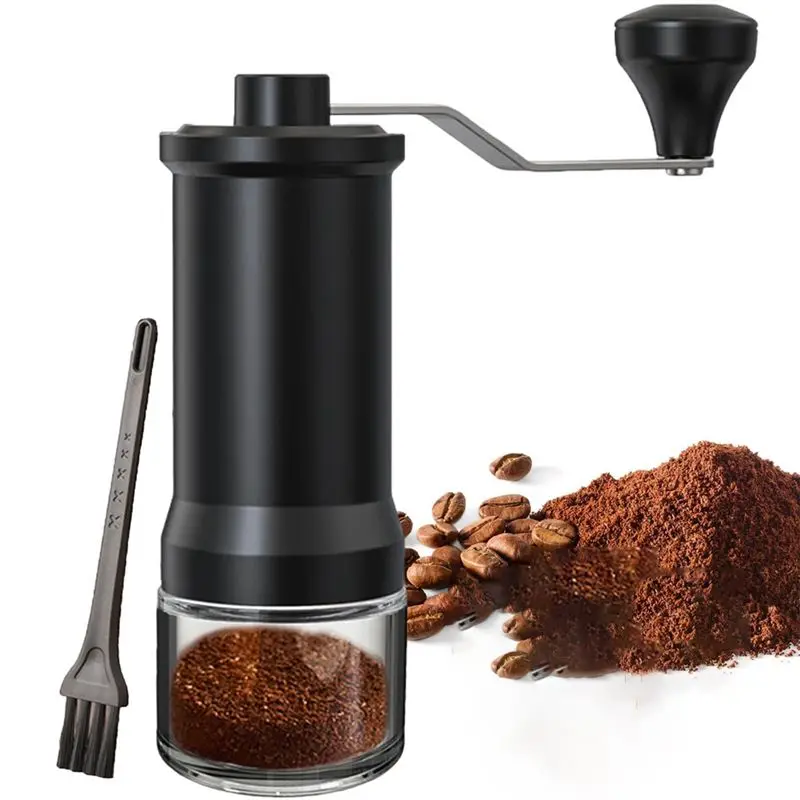 

B03C-Manual Coffee Grinder, Burr Coffee Grinder Manual Adjustable For Fine/Coarse Grind, For Home, Travel, Camping