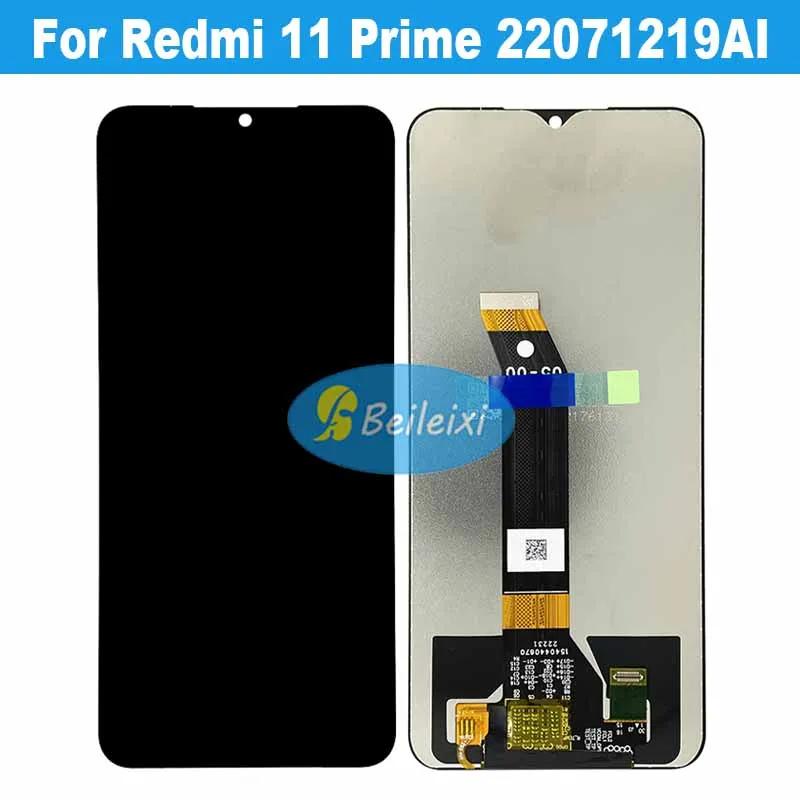 

Для Redmi 11 Prime 5G 22041219I ЖК-дисплей кодирующий преобразователь сенсорного экрана в сборе для Redmi 11 Prime 4G 22071219AI