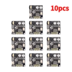 1-10pcs VHM-314 Bluetooth Audio Receiver Board Bluetooth 5.0 MP3 Lossless Decoder Board Wireless Stereo Music Module 3.7-5V