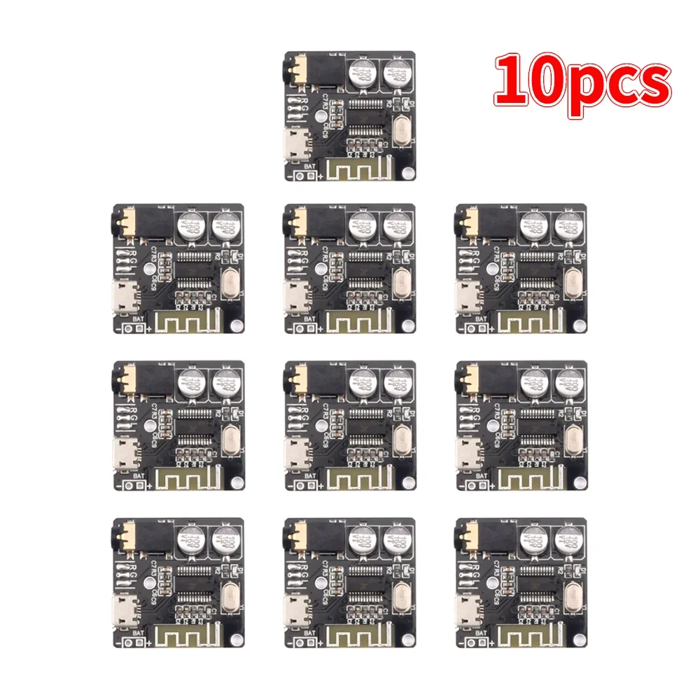 1-10pcs VHM-314 Bluetooth Audio Receiver Board Bluetooth 5.0 MP3 Lossless Decoder Board Wireless Stereo Music Module 3.7-5V