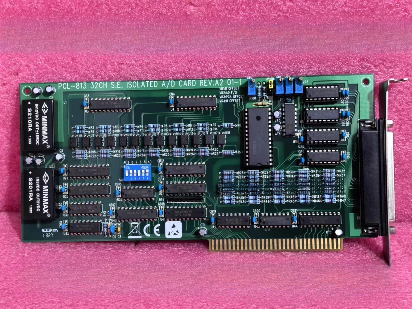 

For PCL-813 REV: A2 Advantech 32 ISA Isolated Analog Input Card