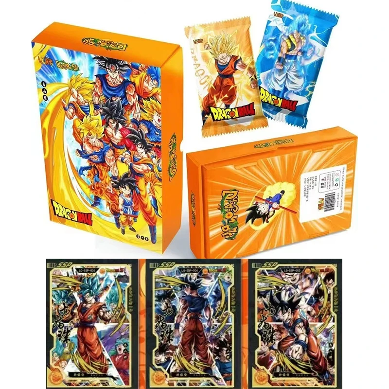 

English Version New Dragon Ball Booster Card Box Trading Card Game Super Saiya Person Classic Anime Characters Collection Cards