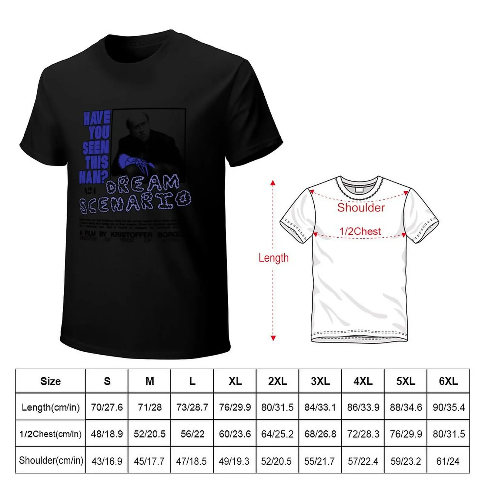 DREAM SCENARIO: Have you seen this man? T-Shirt Breathable Sportswear T-Shirt for Men