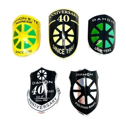 For Dahon Folding Bike Stickers Aluminum Alloy Logo Commemorative Sticker Bicycle Decorative Accessories