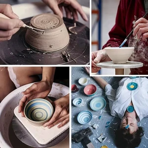 أداة طين البوليمر لفرشاة النمذجة ، أدوات النحت الحرفية ، طين نحت الطين ، السيراميك والسيراميك ، فن DIY ، 23 قطعة أفضل 8 طقم صيني بارد للمبيعات - رقم 2