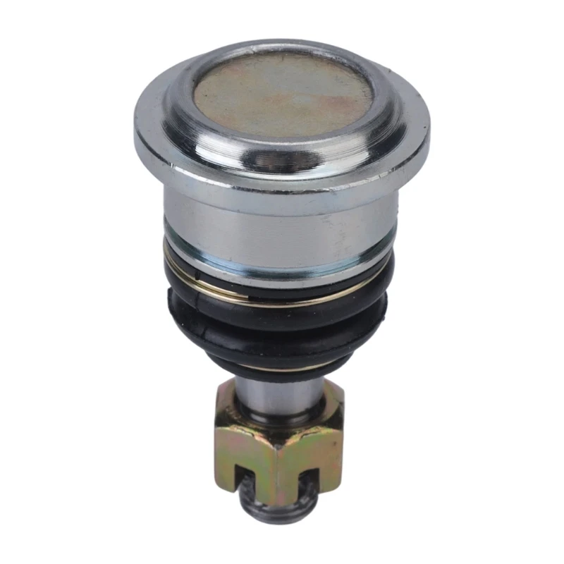 Metal Ball Joint Assembly for Go Kart Steering Linkage Work, Service Part with Black Rubber Dust Boot Cover for Routine Workshop