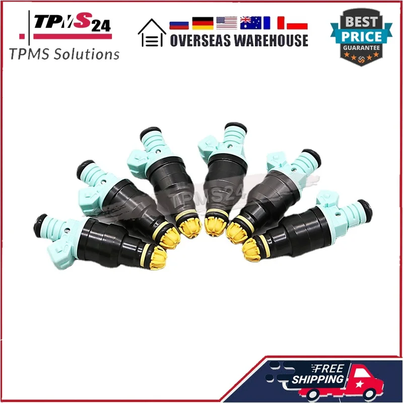 

For BMW 525i BMW 325is BMW 525iT BMW M3 BMW 323is BMW 323i 6Pcs Fuel Injectors 0280150415