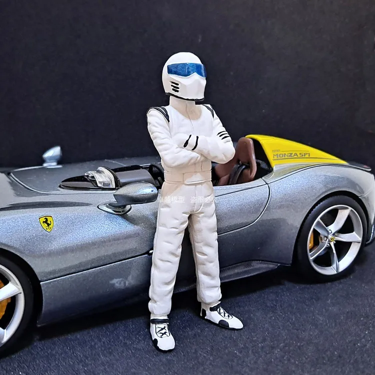 1:18 Stig Doll Model Racing Driver Top Gear Automobile Model Resin Manual Static Decoration Model Toys