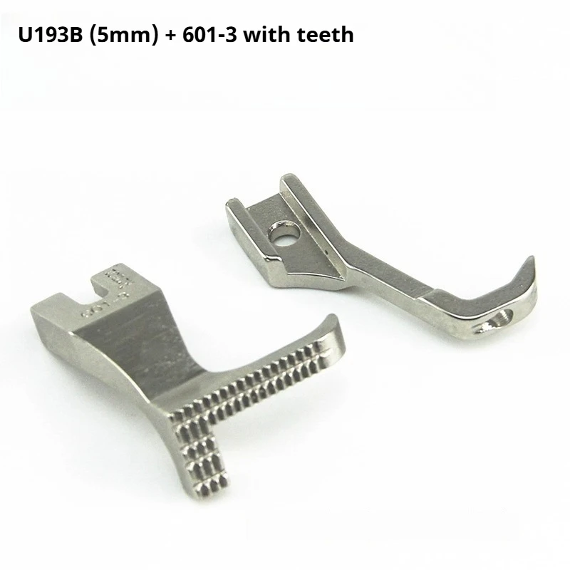 Sewing Machine Parts Binder Widened Flat Single‑Sided Presser Foot U193B+601‑3 For Walking Foot Sewing Machine