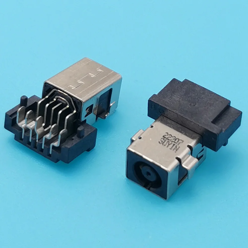 ノートブック用DC電源ジャックコネクタ,充電ソケットポート,hp,shadow elf,8, TPN-Q281, TPN-Q280,16-n,16-k,dc 4.5x3.0, 1個