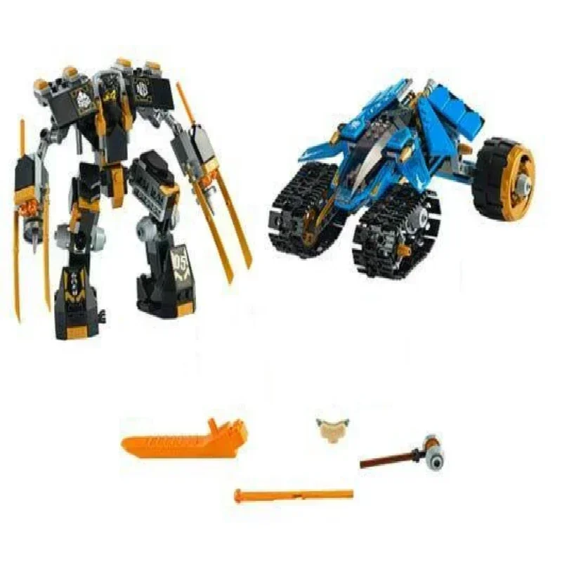 

610pcs Thunder Raider Vehicle Robot Model Building Blocks Compatible 71699 Ninjagoabc blocks Toys For Children