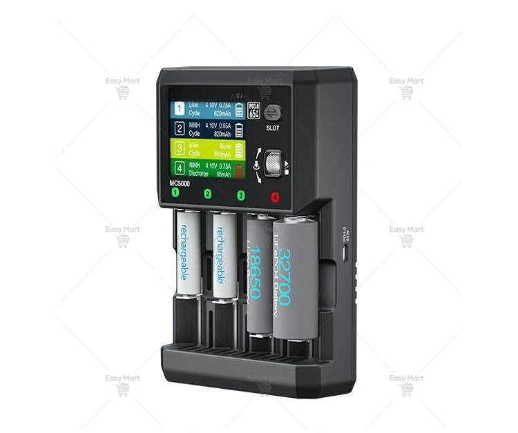 MC5000 Universal Battery ChargerLi ion NiMH Cylindrical