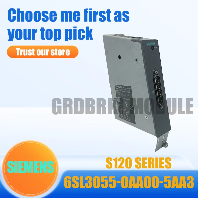 

Новый оригинальный модуль датчика-энкодера SIEMENS 6SL3055-0AA00-5AA3 6SL3 055-0AA00-5AA3 S120