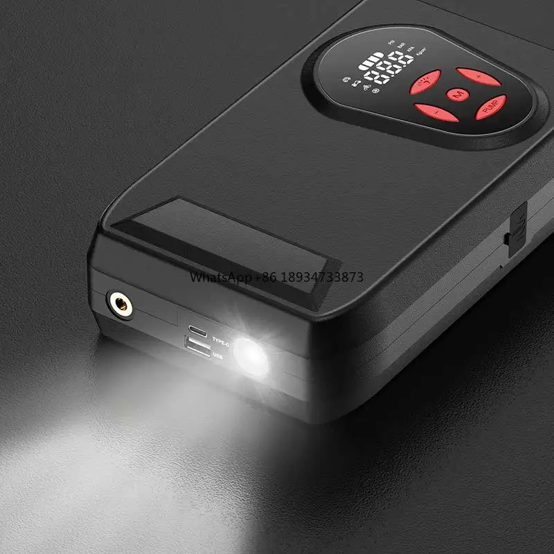 Hot Sale Good Quality Car Jump Starter for 12V Vehicle Multi Function Power Bank for Car Smartphone Electronic