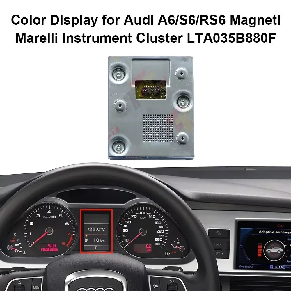 LCD Color Display for Audi A6/S6/RS6, Q7 Magneti Marelli Instrument LTA035B880F