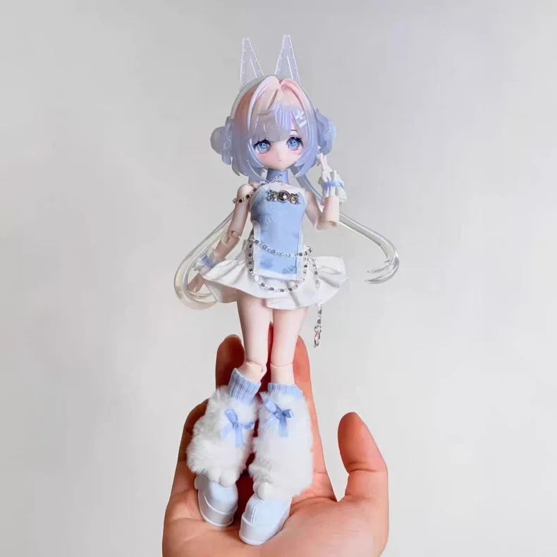 

1/8 масштаб BJD кукла Митян третьего поколения знак удачи дух глухая коробка фигурка аниме модная игрушка декор для рабочего стола подарок