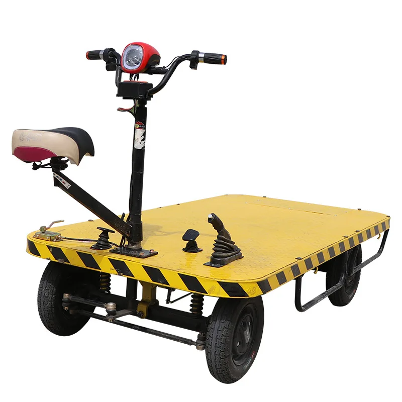 Wholesale Wheel Heavy Electric Goods Transport Trolley For Construction Site Farm Materials Transport Electric Wheelbarrow