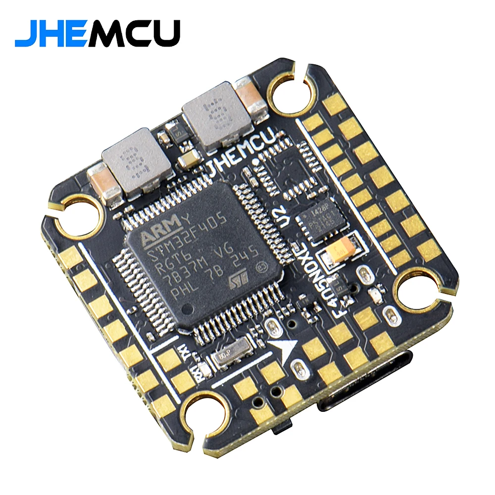 JHEMCU F405 NOXE V2 kontroler lotu Baro OSD 16MB BlackBox 5V 10V Dual BEC 20x20mm 3-6S LIPO do FPV Freestyle Drone