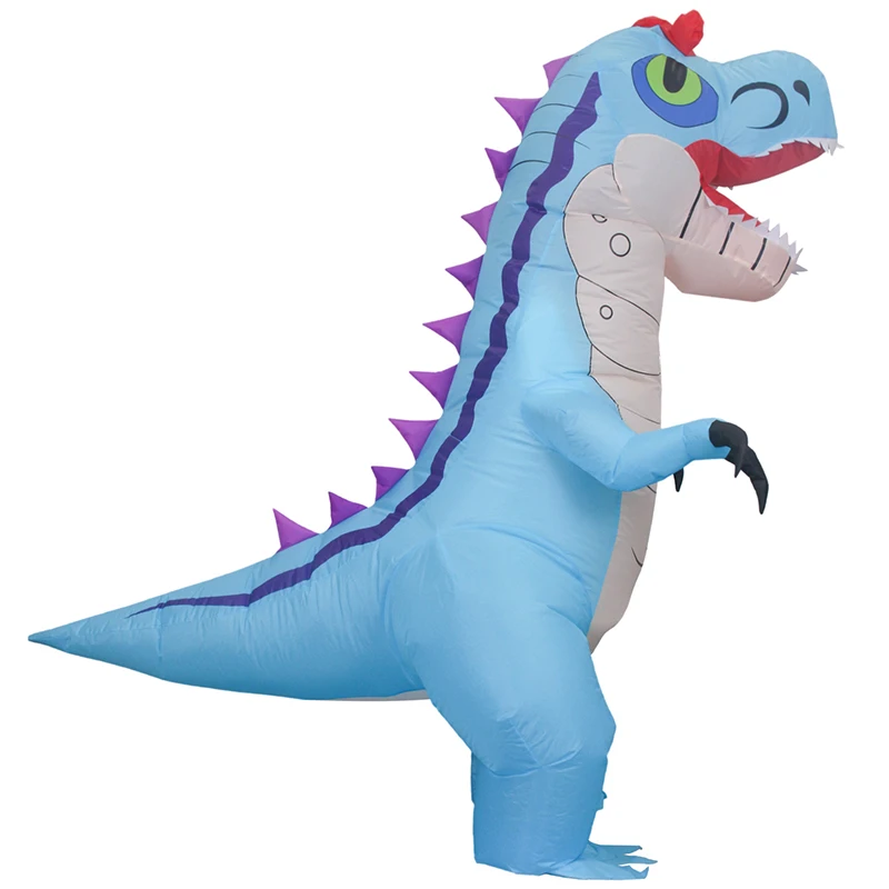 

Dinosaur Cosplay Costume Inflatable Suit for Men Kids Women Halloween Mascot Amine Party Funny Dress Up Adult Surprise Wear