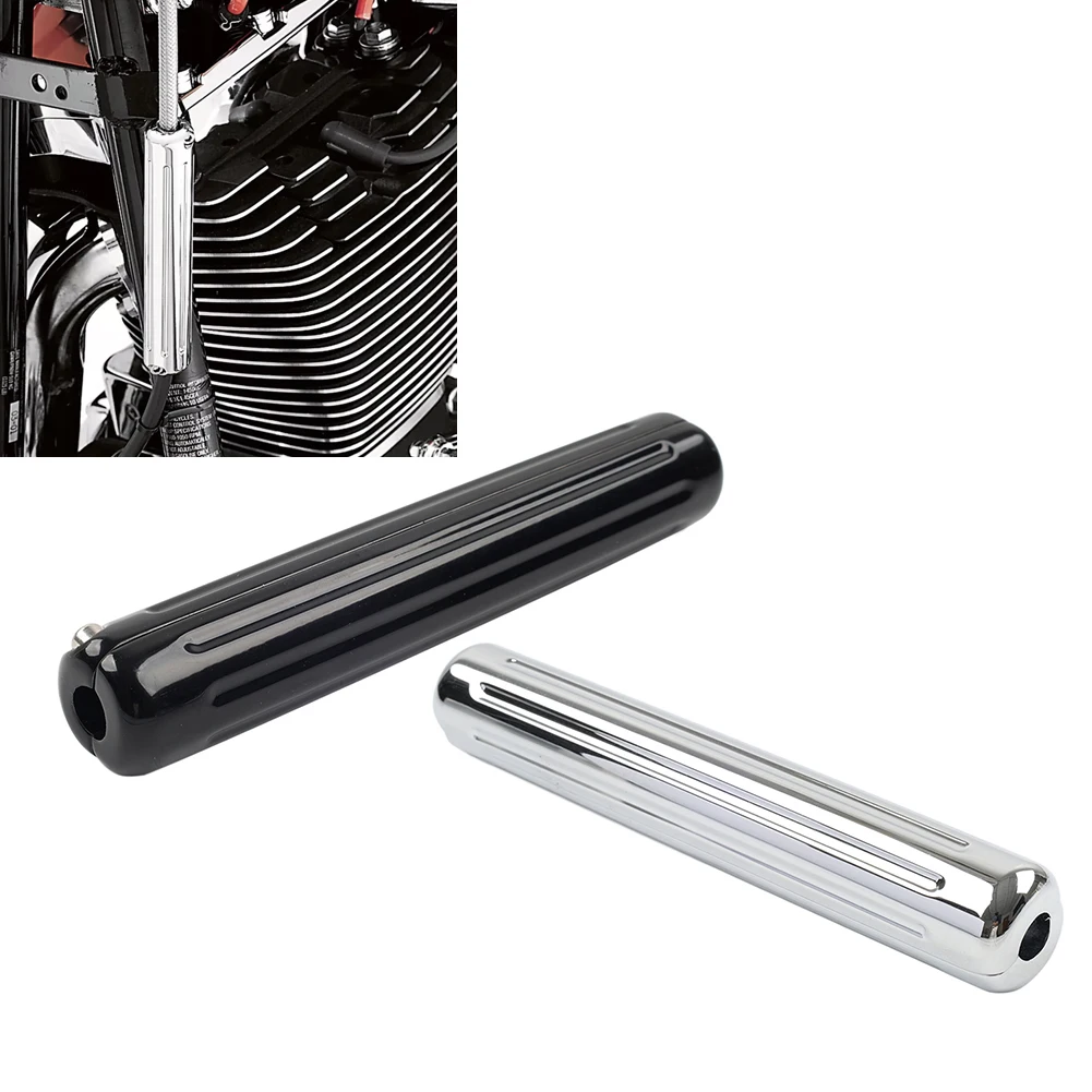 

1Pc Chrome/Glossy Black Motorbike Clutch Cable Adjuster Dust Cover Aluminum For Harley Dyna Fat Boy Low Rider Softail